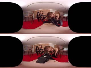 #TBVR3D DSVR-116 W痴女M男調教 ヒール踏み、唾飲み、バラ鞭、