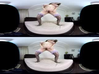 #TB3D EXVR-085 ストリップオナニー＆凄すぎる！一発大量顔射 風間ゆみ 澤村レイコ