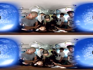 #TB3D KMVR-287 集団バス痴漢セックスVR～OL・女子校生編～ 佳苗るか 花咲いあん