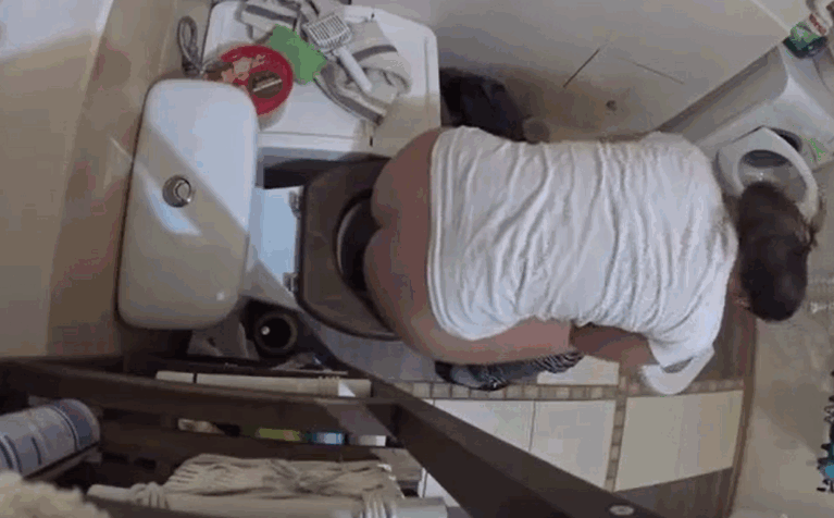 熟妇黑发女人在厕所大