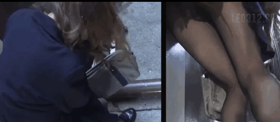 日本辣妹裙底风光和大