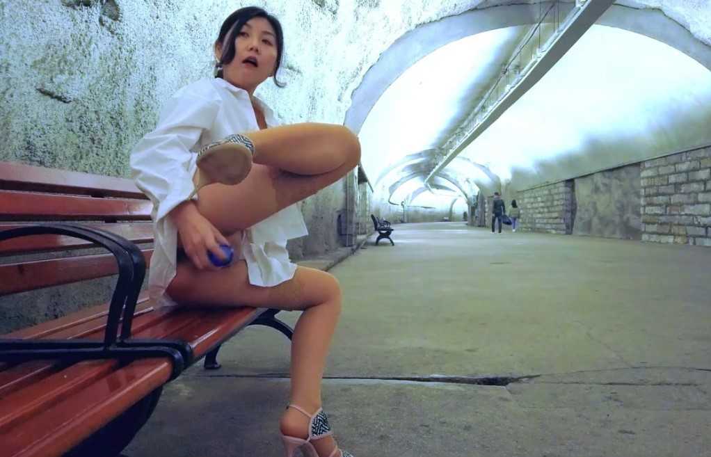 景观隧道，张开双腿尽